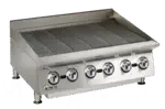 Star 8036CBB, Charbroiler, Gas, Countertop