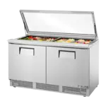 True Manufacturing TFP-64-24M-FGLID-HC, Refrigerated Counter, Mega Top Sandwich / Salad Unit