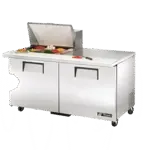 True Manufacturing TSSU-60-12M-B-HC, Refrigerated Counter, Mega Top Sandwich / Salad Unit