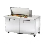 True Manufacturing TSSU-60-18M-B-HC, Refrigerated Counter, Mega Top Sandwich / Salad Unit