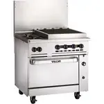 Vulcan 36S-2B24CBP, Range, 36" Restaurant, Gas