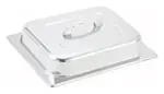 Winco , C-DCH, Steam Table Pan Cover, Stainless Steel