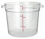 Winco PCRC-6, Round Food Storage Containers
