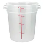 Winco PTRC-4, Round Food Storage Containers
