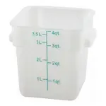 Winco PTSC-4, Square Food Storage Containers
