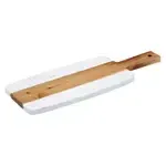 Winco SBMW-156, Marble and Wood Serving Board