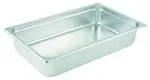 Winco SPJP-104, Steam Table Pan, Stainless Steel